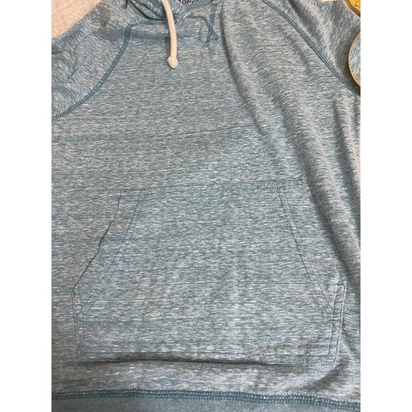 Aeropostale XS Women’s Lightweight Hoodie. Light Blue With Pocket - Picture 9 of 9